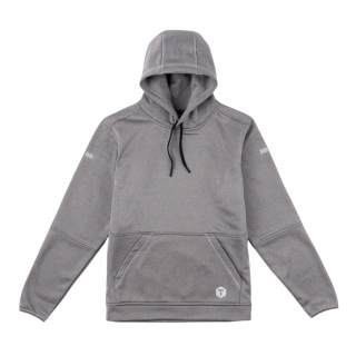 TRUEWERK M2 Heather Gray Grid Hoodie